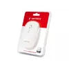 Wireless mouse GEMBIRD MUSW-4B-01-W, ambidextrous, optical 1600 DPI, 4 buttons, RF wireless, white