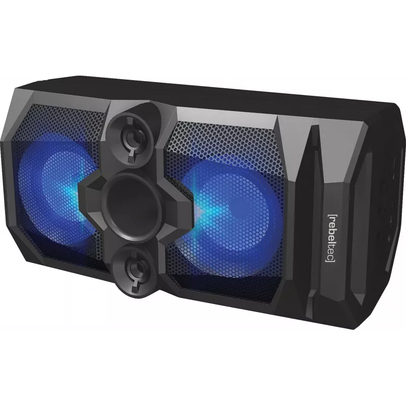 Rebeltec SoundBox 480 Portable Bluetooth Stereo Speaker Black, 50W RMS