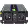 Power inverter QOLTEC Monolith 3000 MS Wave, 12V→230V, 1500/3000W, with USB