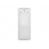 Lanberg WF01-6427-10S 27U 19 inch Wall-Mount Rack Cabinet 600x450mm, Tempered Glass Door, IP20, 60kg Load, White RAL9003, Flat-Pack