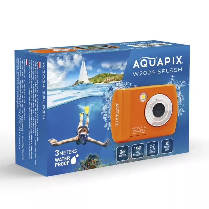 Compact camera Easypix W2024 Splash 5 MP CMOS 1280 x 720 pixels