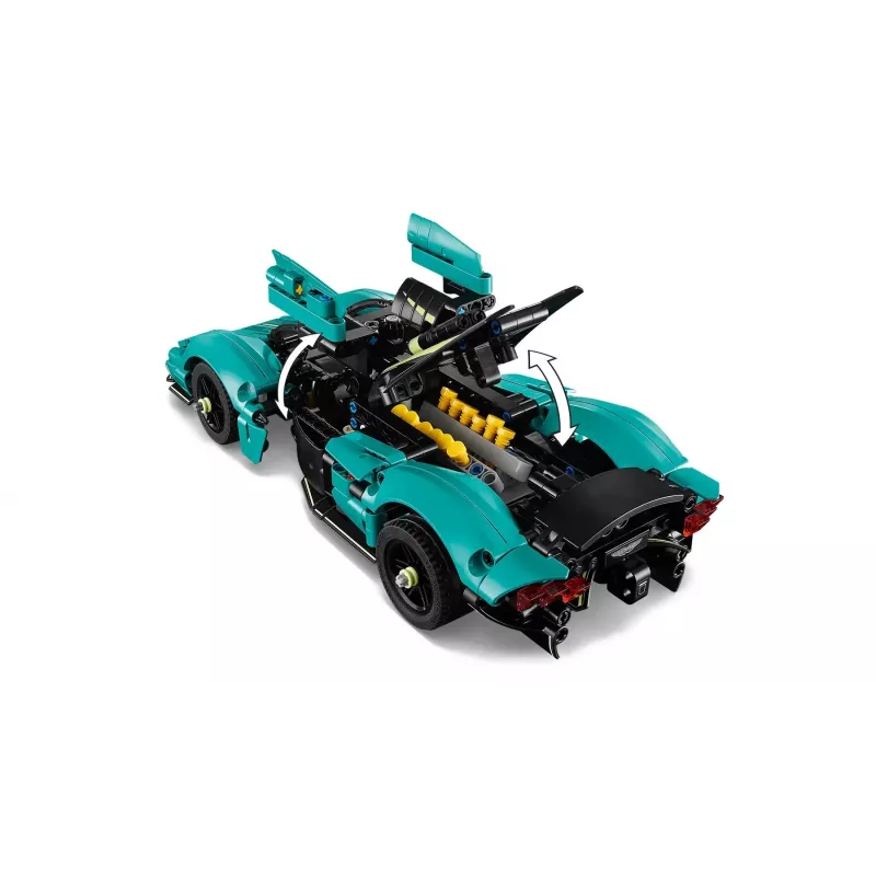 LEGO Technic construction set Aston Martin Valkyrie model 1:8 scale, 707 pieces, recommended age 9+