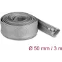 Braided Sleeve DeLOCK 20838 3 m x 50 mm grey