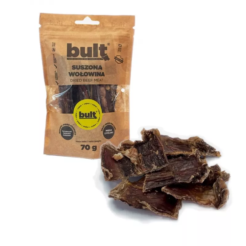 BULT Eko Dried beef dog treat, 70 g