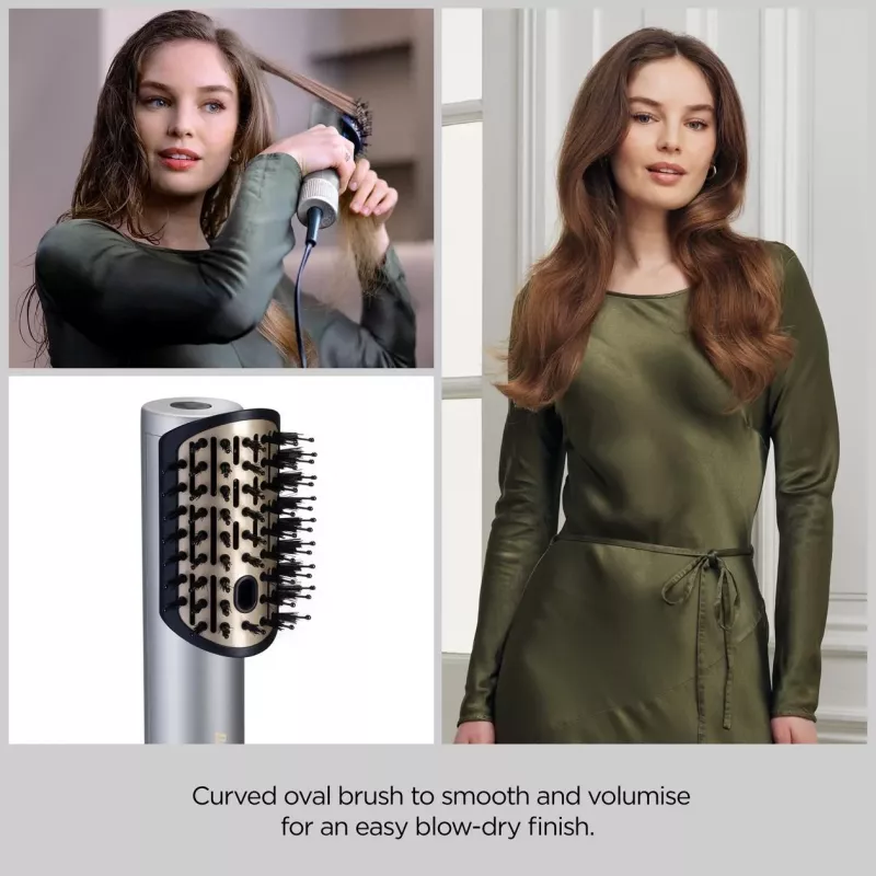 Hair styling kit BABYLISS AS6555E — Airflow technology, 4 heating levels, 2.5 m cord, Silver/Gold