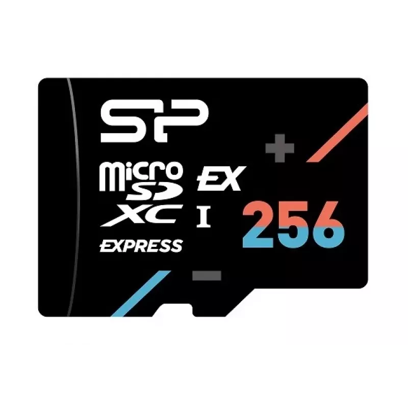 microSDXC flash memory card Silicon Power Hypera 256 GB — Class 10, UHS-I U3, V30, A1, read 880 MB/s, write 700 MB/s