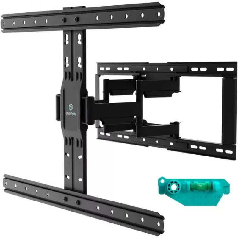 TV floor stand ONKRON SM6-B for 32 inch–90 inch screens, 50 kg capacity, VESA 200x200–600x400, tilt -10–5°, swivel 40°