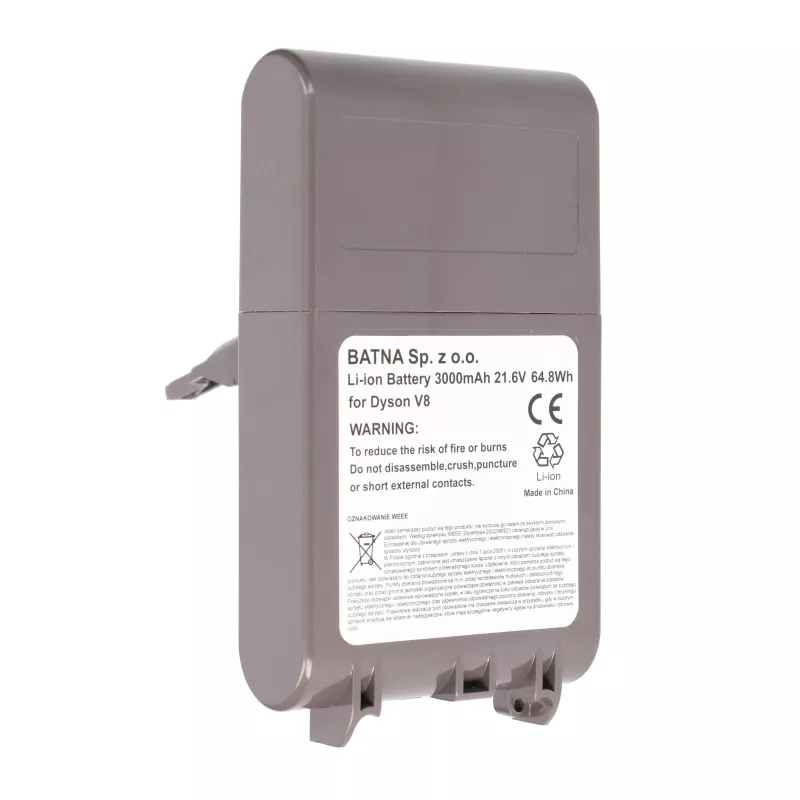 Dyson vacuum battery V8 21.6V 3000mAh