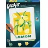 Ravensburger CreArt painting kit – Lemons (design 25515) for canvas painting projects