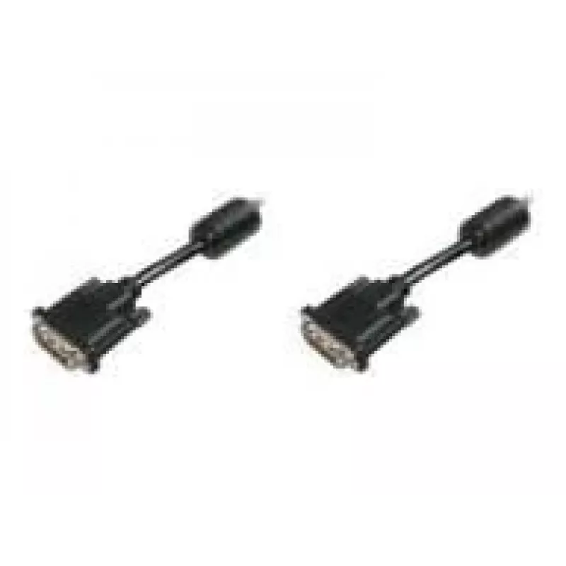 ASSMANN Monitorkabel DVI St/St 3m Dual Link 2Ferrit Kerne Anschlusskabel K8 bulk 24+1 (AK-320101-030-S)