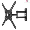Wall TV mount Maclean MC-759 for 13–55 inch screens, 30 kg capacity, VESA 75x75–400x400, tilt and adjustable depth