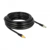 Coaxial Cable DeLOCK 10m SMA/SMA CFD400 LLC400 Black