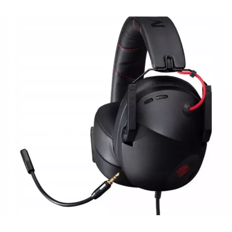 Headset mad-catz P.I.L.O.T. 3 — wired binaural gaming headset, 3.5 mm, 50 mm drivers, 105 dB sensitivity, black