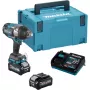 Cordless Impact Wrench TW001GM201 XGT, 40Volt Blue/black, 2x Li-Ion XGT Battery 4Ah, in carry case