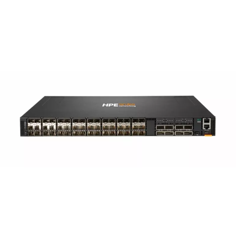 HPE - Aruba Serie - Aruba 8325-48Y8C - Switch - L3 - managed - 48 x 10/25 Gigabit SFP+ / SFP28 + 8 x 40/100 Gigabit QSFP+ / QSFP28 Luftstrom of hinten nach vorne an Rack montierba
