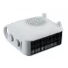 Fan electric space heater BLAUPUNKT FHM301 — 2000 W, 2-stage (1000/2000 W), adjustable thermostat, 220–240 V, white