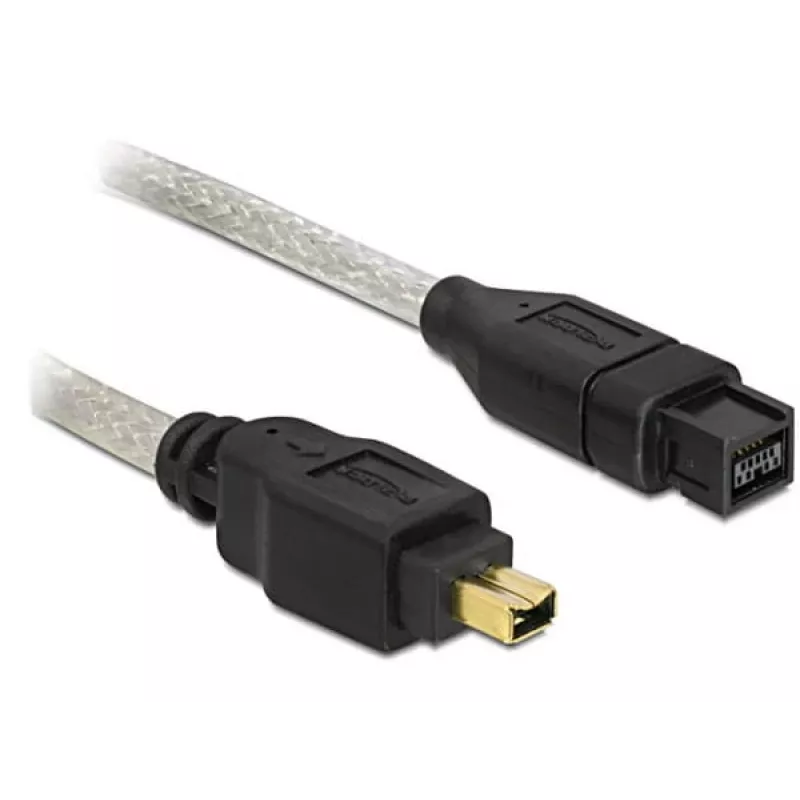 FireWire A/B Cable DeLOCK 82588 1.0m Grey