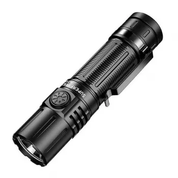 Handheld LED flashlight Superfire A20 — 1700 lm output, 300 m beam distance