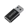 Savio AK-81 Video Cable Adapter USB Type-C USB Type-A Black