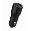 Car mobile device charger Gembird TA-UC-A2QC36-CAR-01, 36 W, 12–24V, cigar lighter, black
