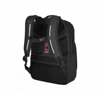 Casual backpack Wenger SwissGear Cosmic Black Polyester PVC rPET
