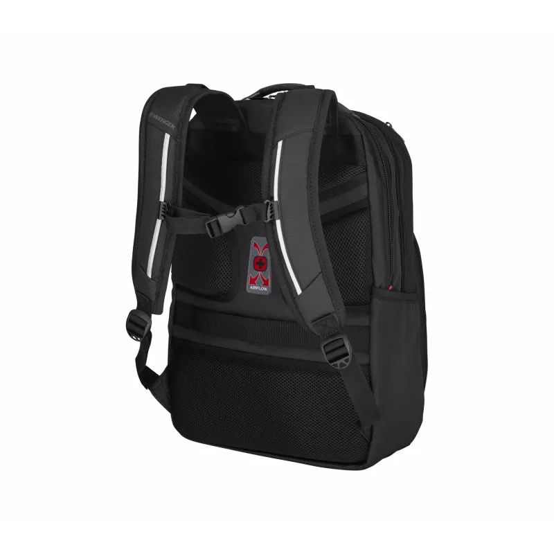 Casual backpack Wenger SwissGear Cosmic Black Polyester PVC rPET