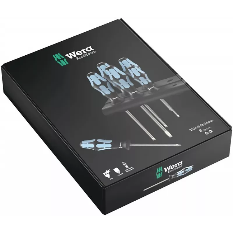 Screwdriver Wera 3334/6 Single Straight