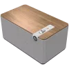 Klipsch the Three Plus Premium Bluetooth Speaker System walnut USB RCA...