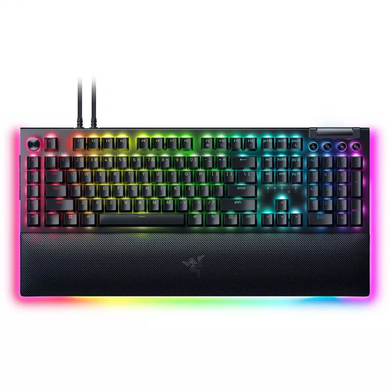 Razer BlackWidow V4 Pro keyboard Gaming USB QWERTZ German Black Mechanical RGB