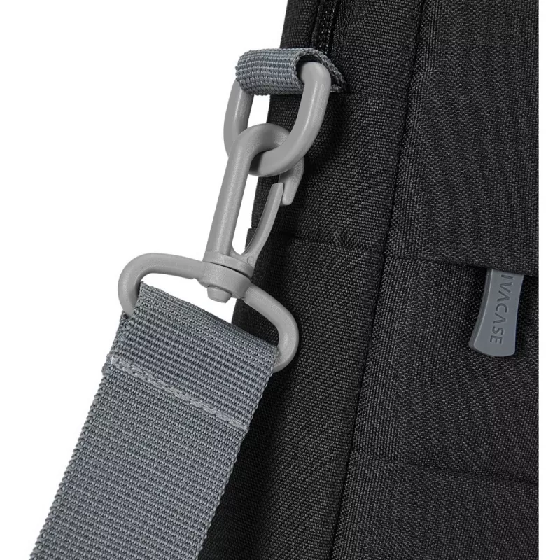 Laptop bag Rivacase Prater 14 inch Black 7522 — fits 14 inch laptops, slim protective sleeve