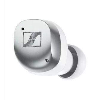SENNHEISER Momentum MTW4 Wireless Bluetooth Noise-Cancelling Sports Earbuds - White & Silver