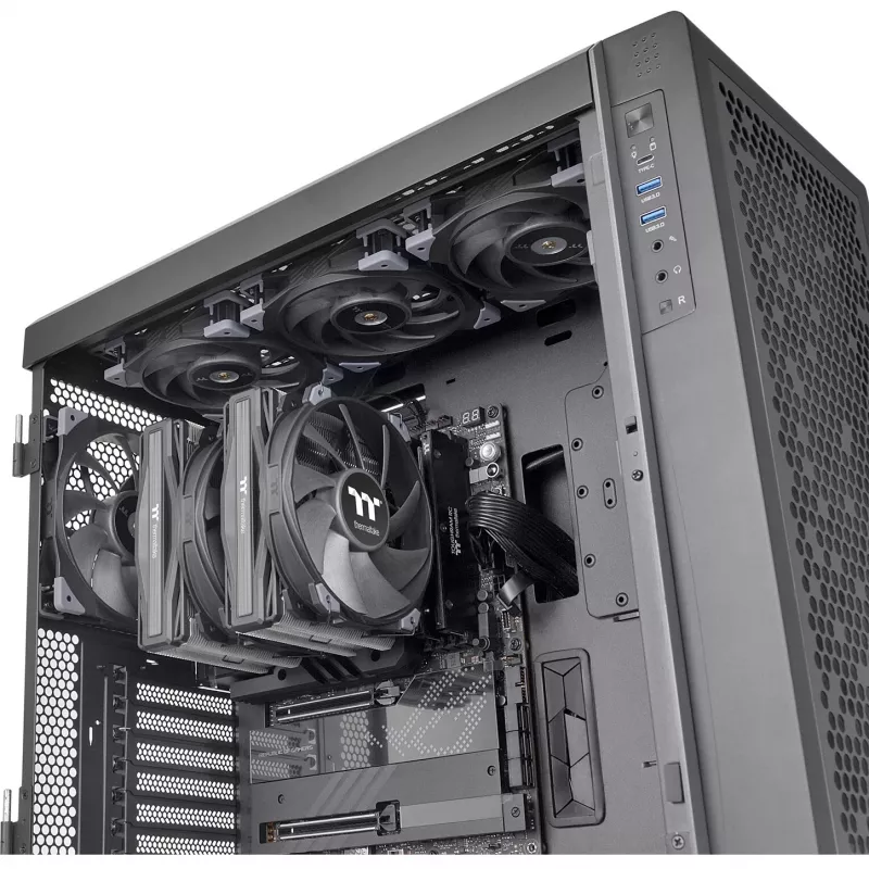 Thermaltake TOUGHAIR 710 - Processor Air Cooler - (for: LGA1156, LGA1155, LGA2011, LGA1150, LGA2011-3, LGA1151, AM4, LGA2066, LGA1200, LGA1700, AM5)
