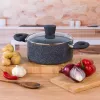 Stockpot Russell Hobbs RH00848EU 20 cm stone – stovetop cooking pot with lid