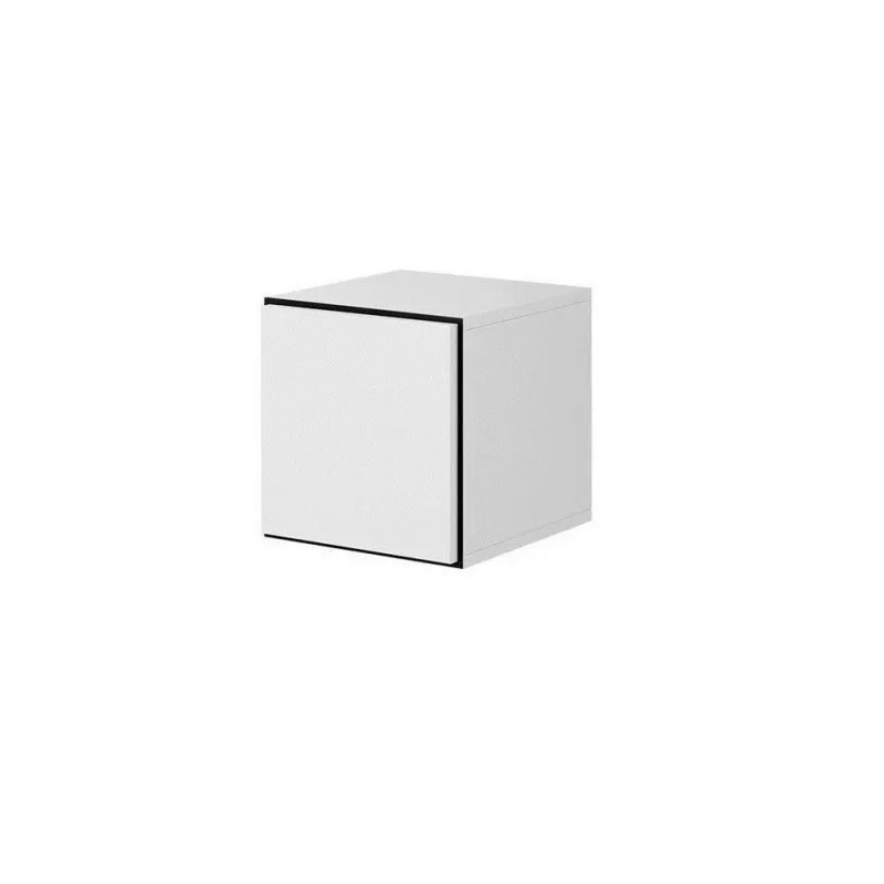 Cama living room furniture set ROCO 5 (RO1+2xRO4+2xRO5) white/black/white
