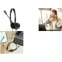 LogiLink Stereo-Headset - 1x 3,5-mm-Klinkenstecker - Bügelmikrofon - Eco-Box - Kabelgebunden - Musik/Alltag - 20 - 20000 Hz - 85 g - Kopfhörer - Schwa
