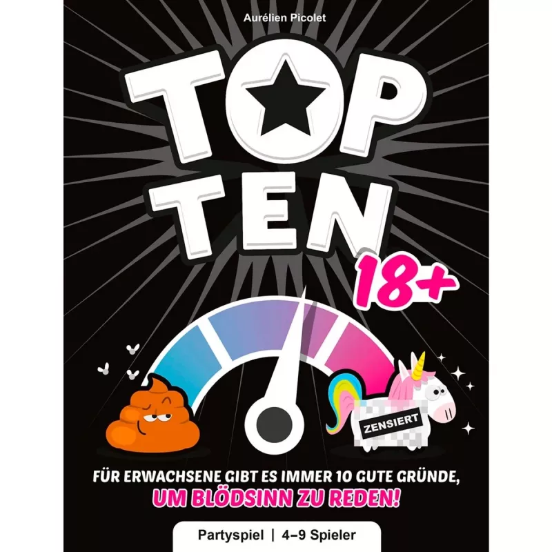 Top Ten 18+, Party Game