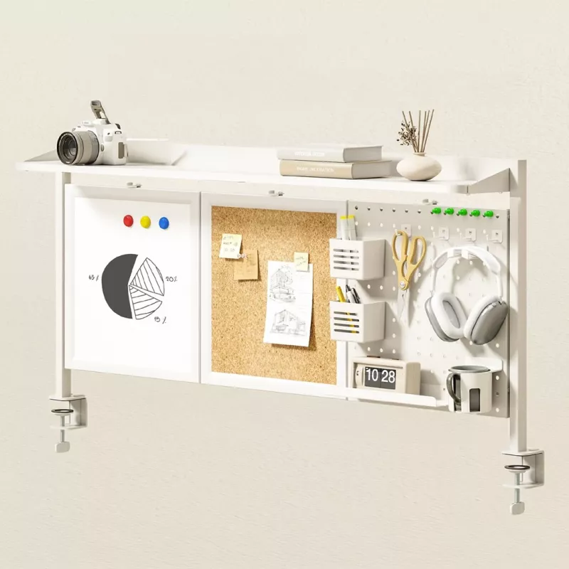 Desk divider Ergo Office ER-300 W, width 1250 mm, max load 10 kg