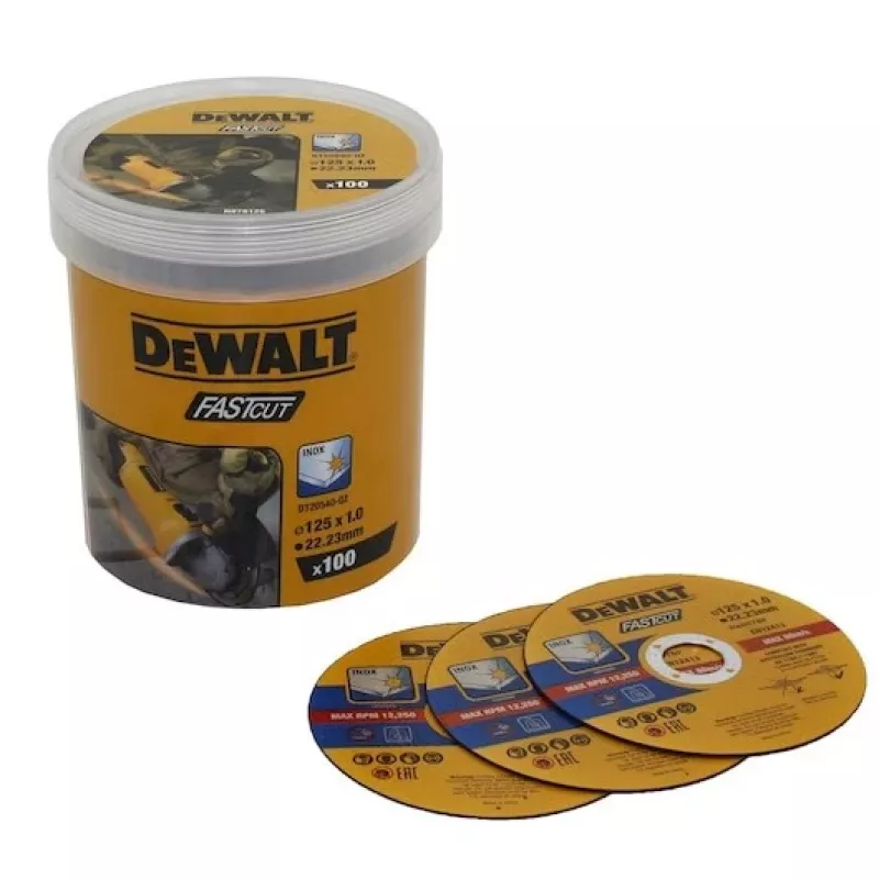 Grinding disc DeWALT DT20540-QZ Flat centre for Iron Metal Stainless steel