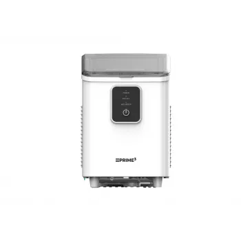 Portable ice cube maker PRIME3 SIM31 — 1.7 L tank, 12 kg/24h, 120 W, R600A, silver