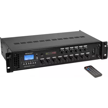 Mixer amplifier Omnitronic MAVZ-60.6P 60W 100V – public address mixer with 60 W output and 100 V line