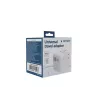 Travel adapter GEMBIRD TPA-2A3C70-01-W — Type I plug, 3× USB-C (70W), 2× USB-A (18W), 100–250V, white