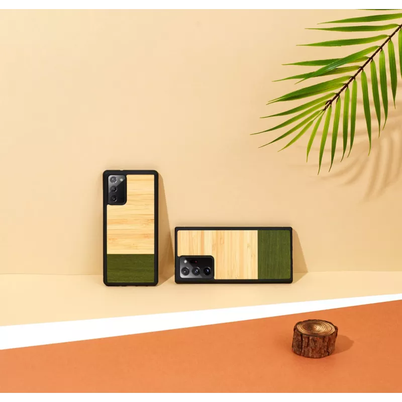 Phone case Man and Wood Galaxy Note 20 Ultra — bamboo forest black protective cover