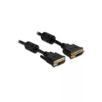 DVI-I Cable DeLOCK 83108 3m Black