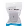 LANBERG Outlet Box RJ-45 Cat6 OU6-0002-W white, 2 sockets, 30×54×57 mm