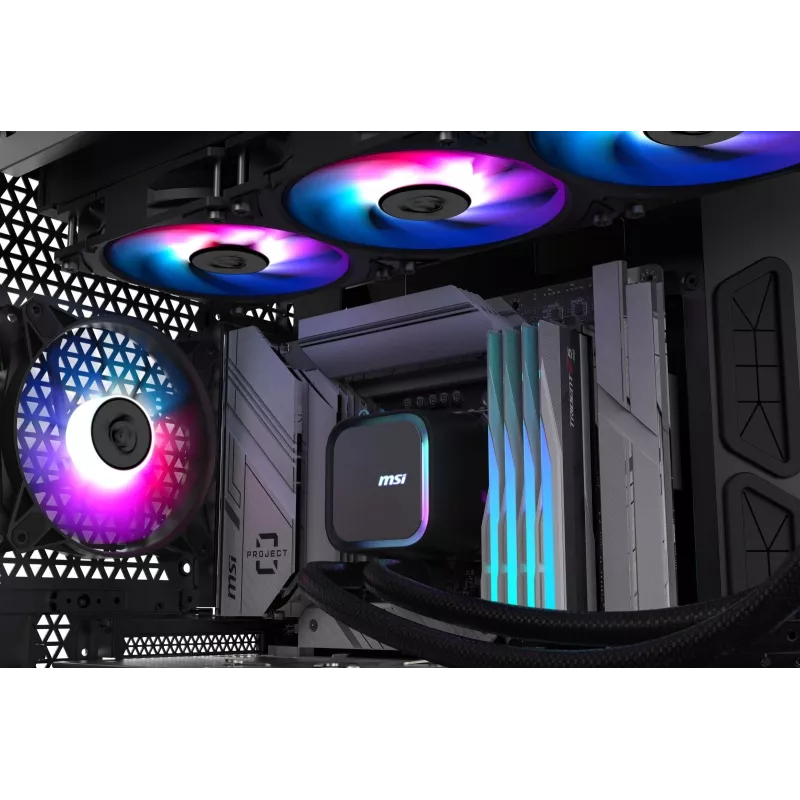 MSI MAG Coreliquid A13 360 Motherboard, Processor All-in-one liquid cooler 12 cm Black 1 pc(s)