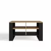 Coffee table top e shop STOLIK KAWOWY ŁAWA MODERN 4P SLIM Dąb Artisan / black frezy