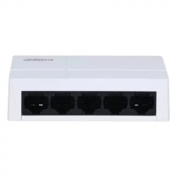 Network switch DAHUA SG1005L-EUR 5-port 10/100 Mbps with 1 Gigabit uplink