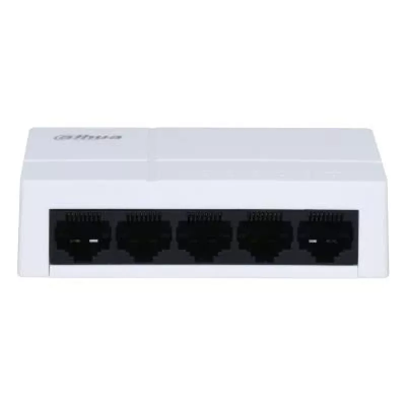 Network switch DAHUA SG1005L-EUR 5-port 10/100 Mbps with 1 Gigabit uplink