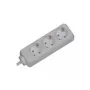 Power Extension Cable Bachmann SELLY 1.5m 3 AC Outlets White