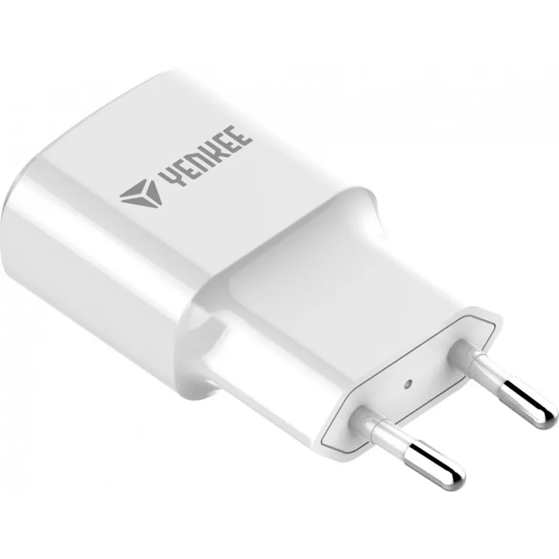 USB wall charger YENKEE YAC 2023WH 18W 3A Quick Charge 3.0